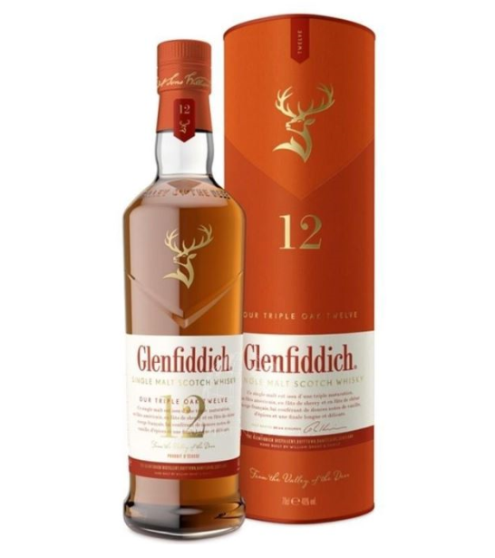 Glenfiddich 12 Years Triple Oak 40%vol.  0,7 Liter