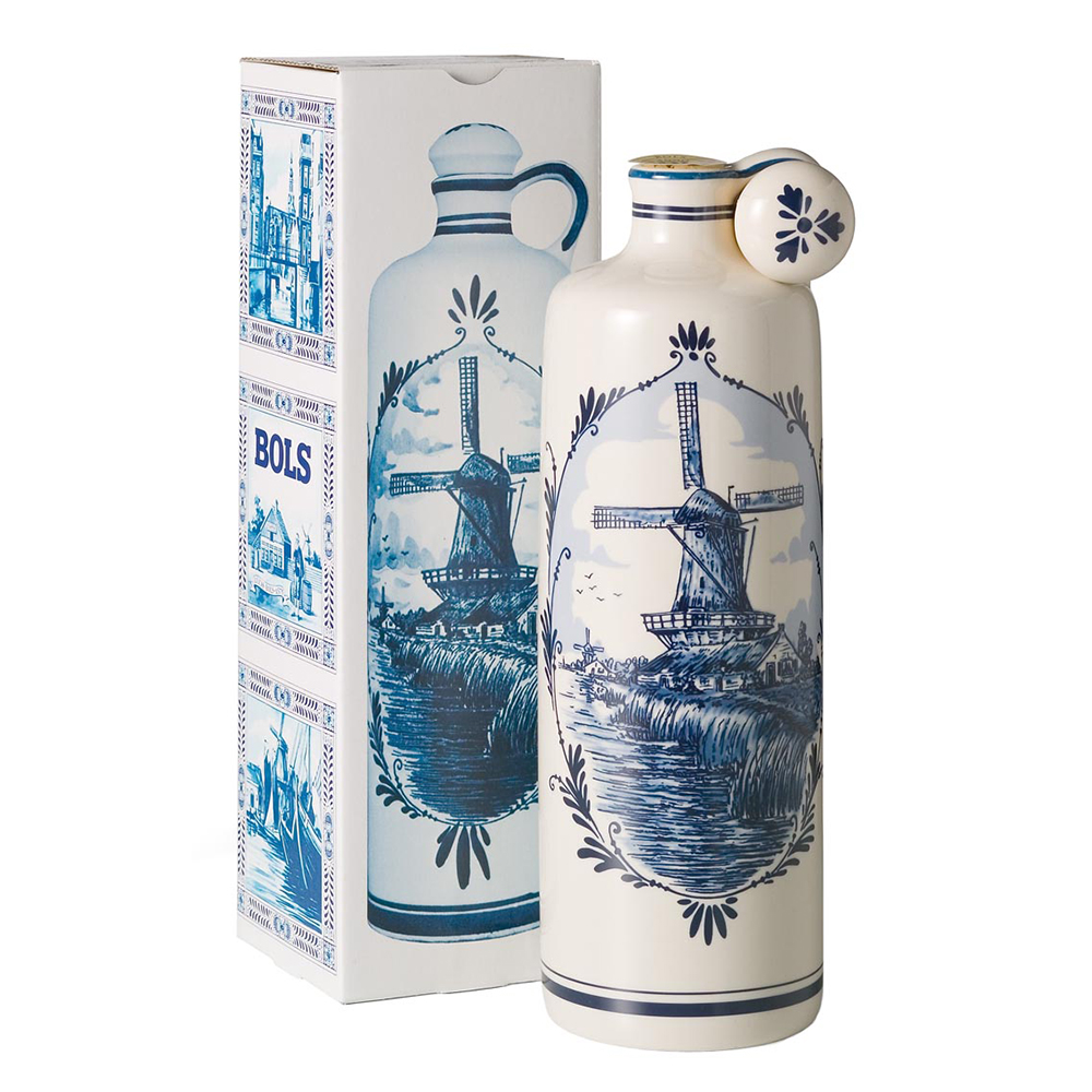 Bols Jong Delftsblauw Keramik 35%vol. 0.7 Liter Bols Jong Delftsblauw Keramik 35%vol. 0.7 Liter