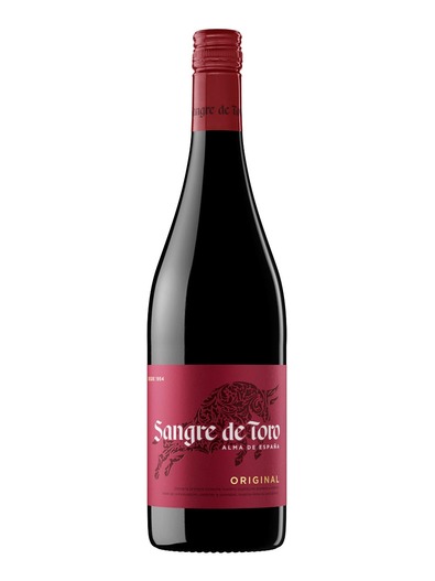Torres Sangre de Toro, Reserva, Original, Penedès, DO, dry, red 13,5%vol. 0.75Liter Torres Sangre de Toro, Reserva, Original, Penedès, DO, dry, red 13,5%vol. 0.75Liter