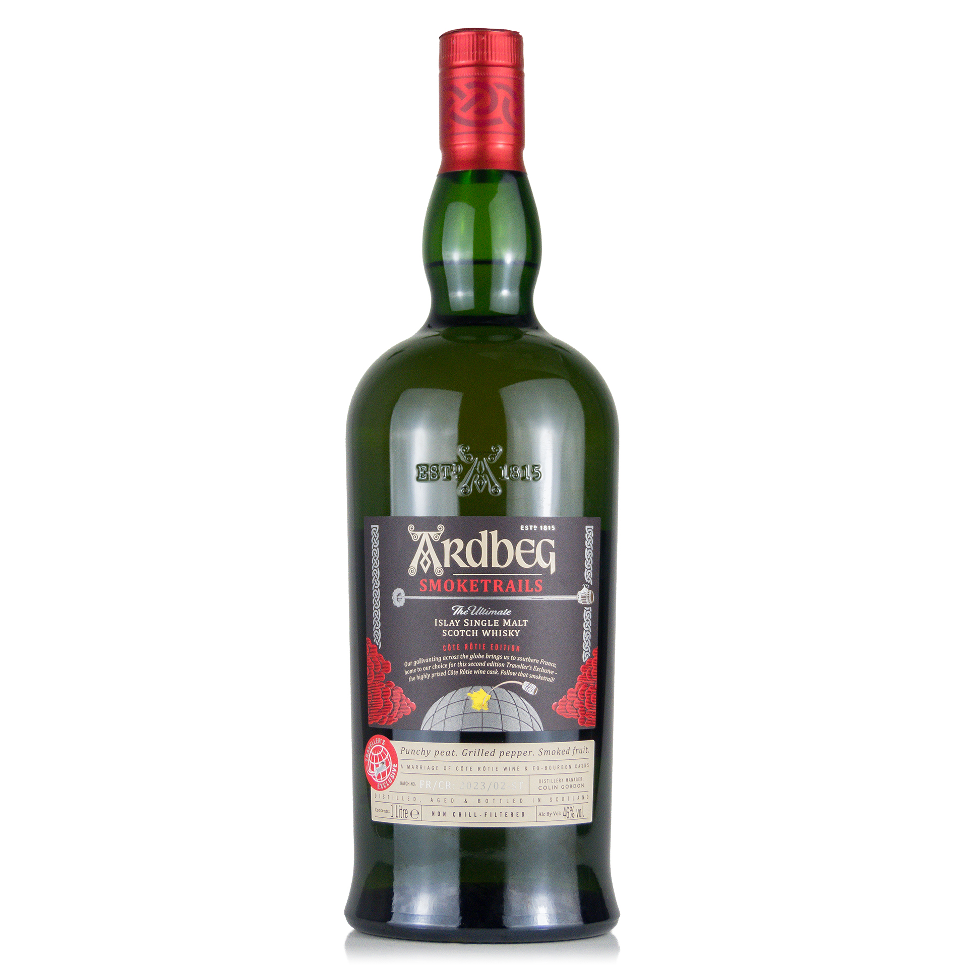 Ardbeg Smoketrails #2 Côte Rôtie  Rot 46%vol. 1 Liter Ardbeg Smoketrails #2 Côte Rôtie  Rot 46%vol. 1 Liter