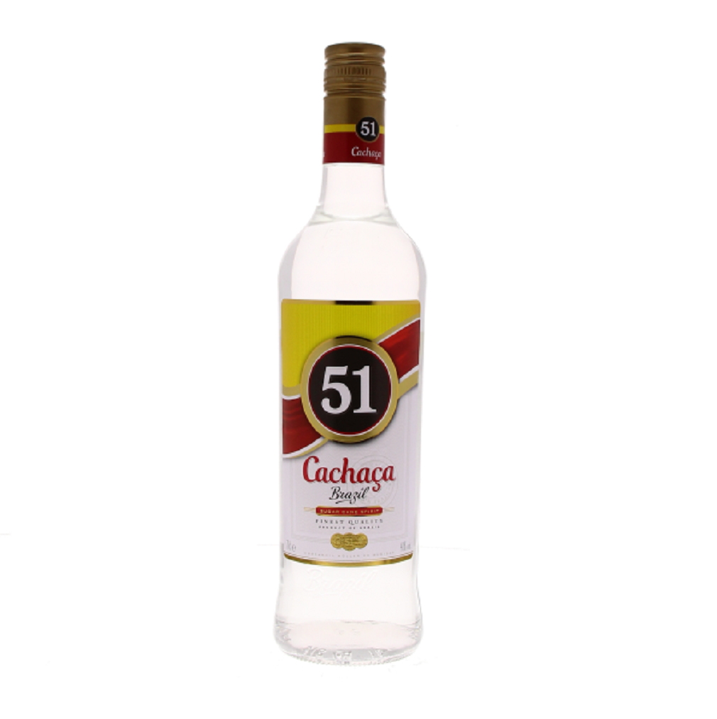 Cachaca 51 Zuckerrohr-Schnaps 0,7 Liter 40%vol.