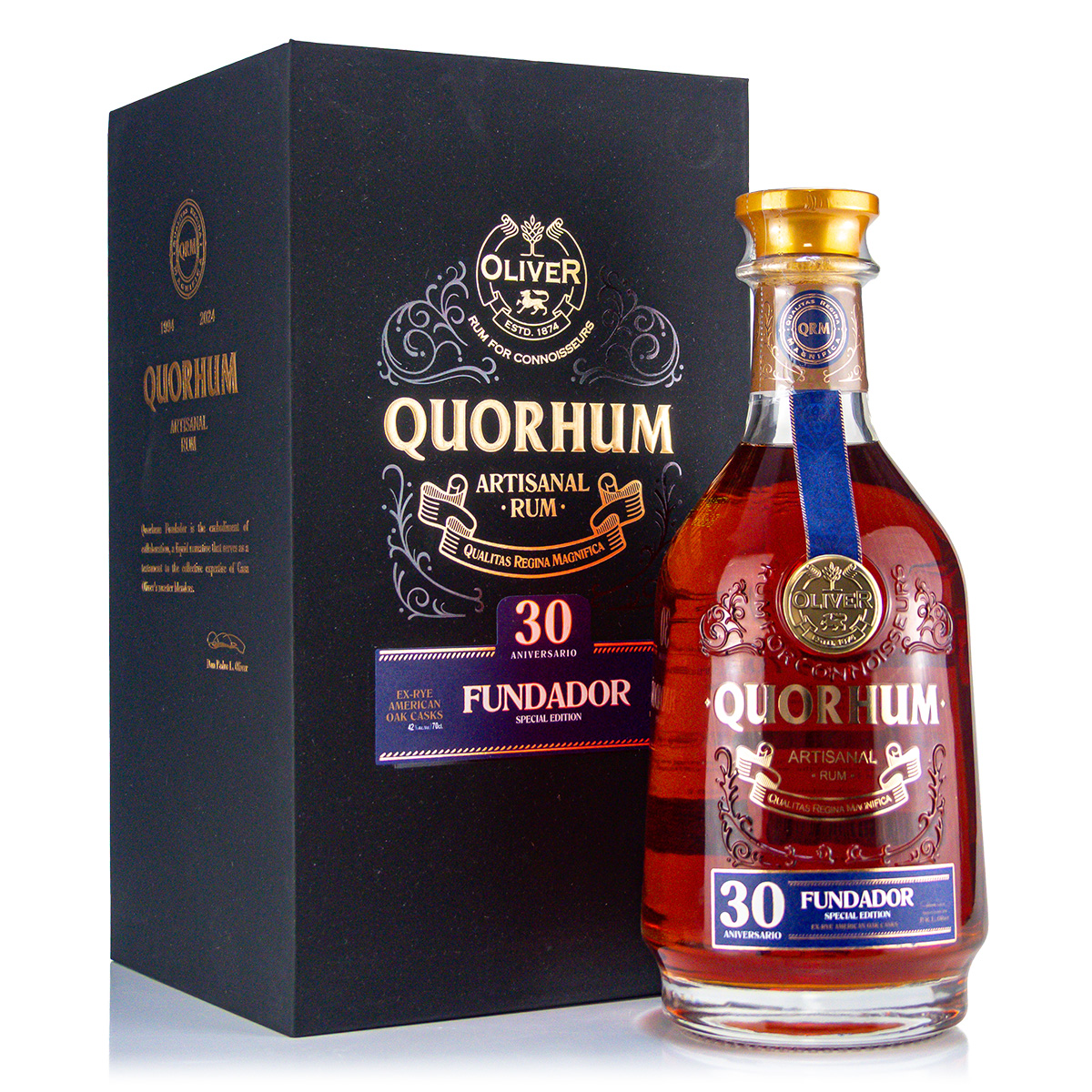 Ron Quorhum 30. Aniversario 42%vol. 0,7 Liter