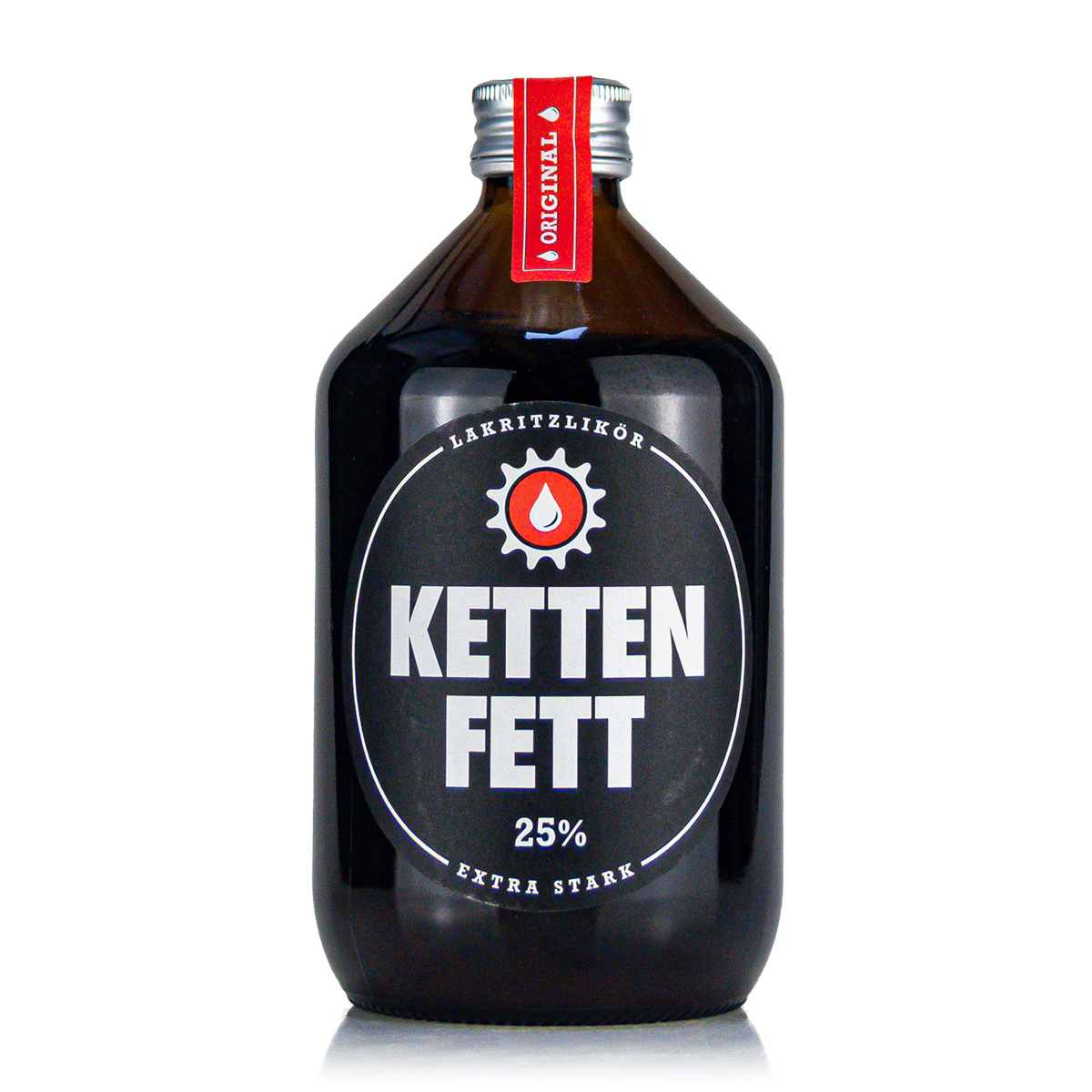 Kettenfett Lakritzlikör 25%vol. 0,5 Liter