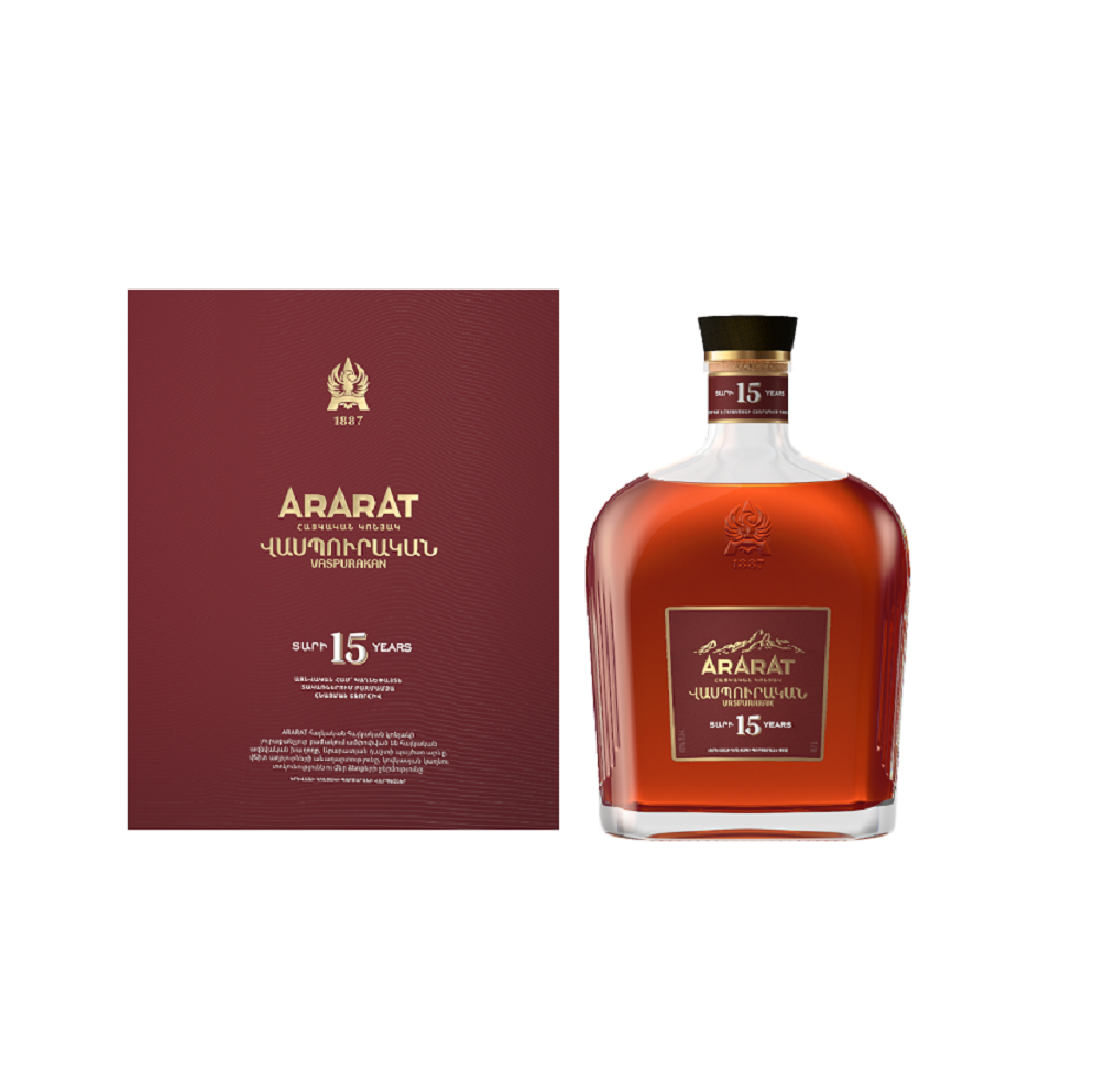 Ararat Vaspurakan 15 Years 0,7 Liter 40%vol Ararat Vaspurakan 15 Years 0,7 Liter 40%vol