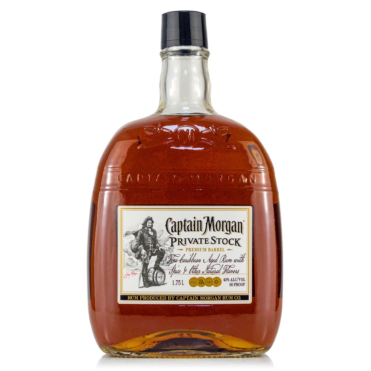 Captain Morgan Private Stock 1,75 Liter 40%vol. Captain Morgan Private Stock 1,75 Liter 40%vol.