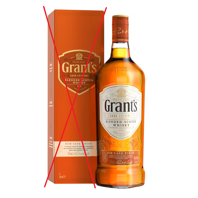Grant's Rum Cask Finish 1 liter 40% vol.