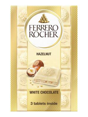 Ferrero Rocher Tablet White 270g Ferrero Rocher Tablet White 270g
