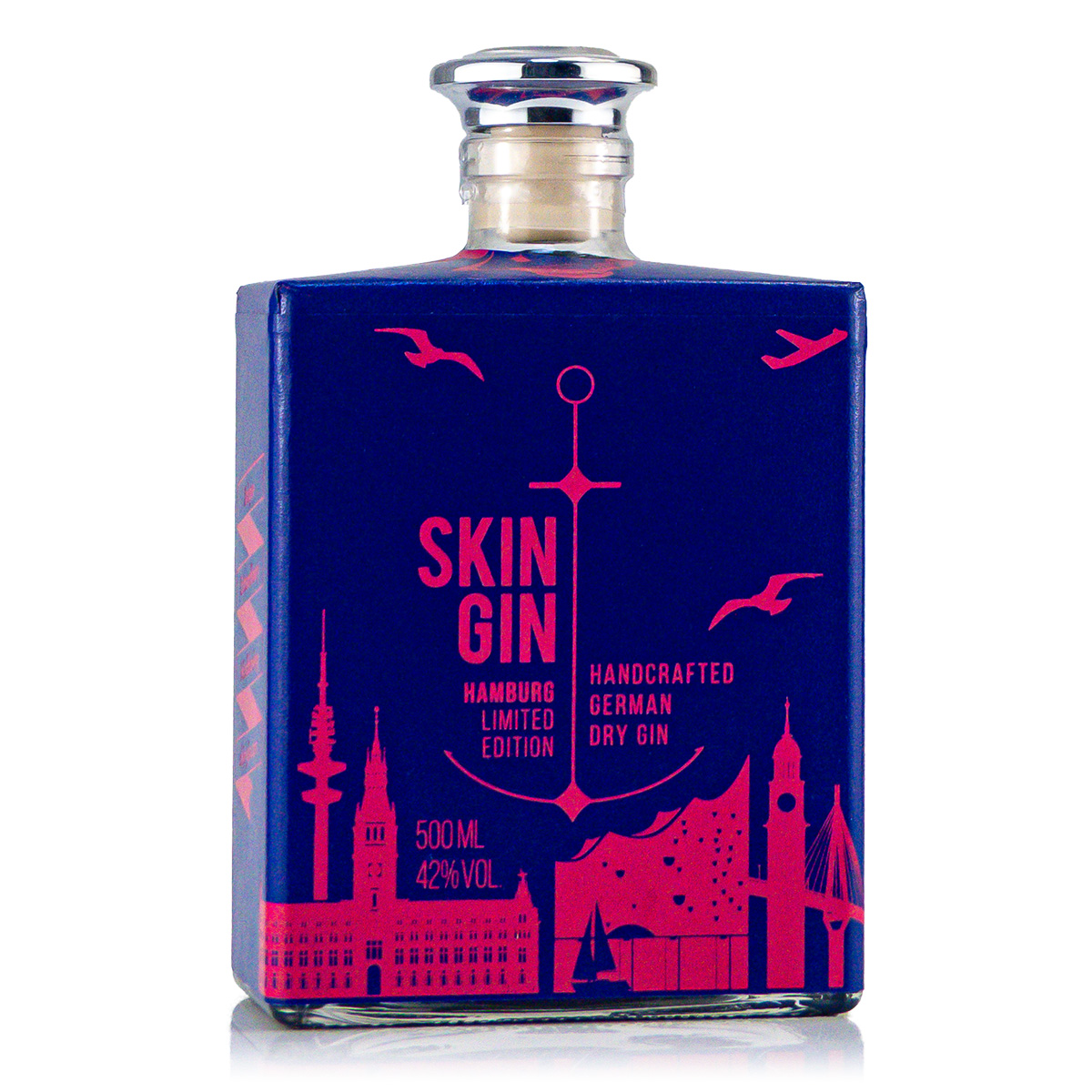 Skin Gin Dry Gin 42%vol. 0,5 Liter