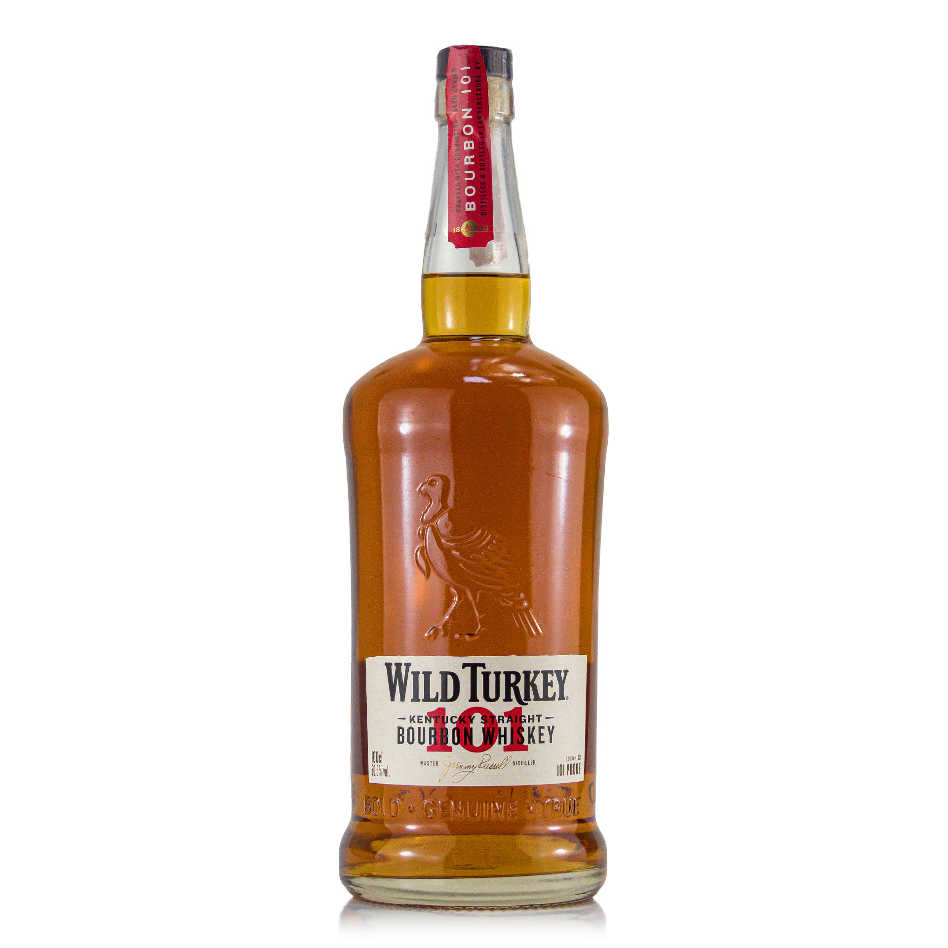 Wild Turkey 101 Proof 1 liter 50.5% vol. Wild Turkey 101 Proof 1 liter 50.5% vol.