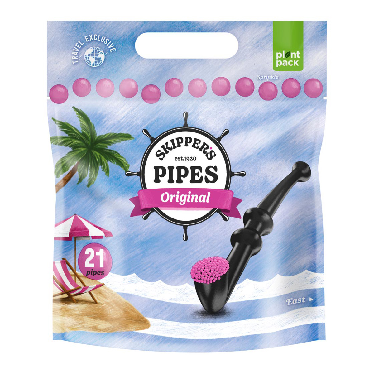 Skippers Pipes Original Lakritz 357g