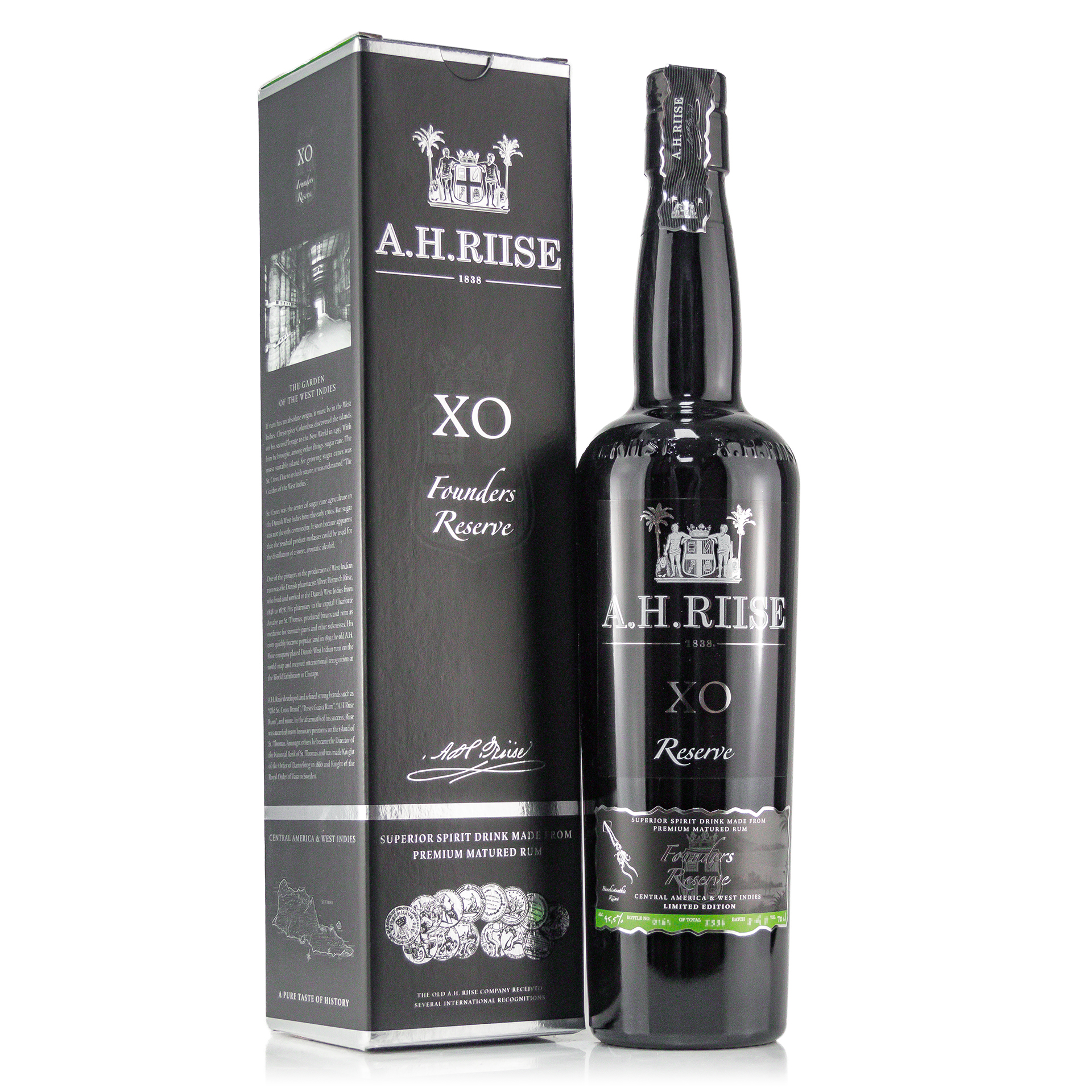 A.H. Riise XO Founders Reserve Edition #6 45,5%vol. 0,7 Liter