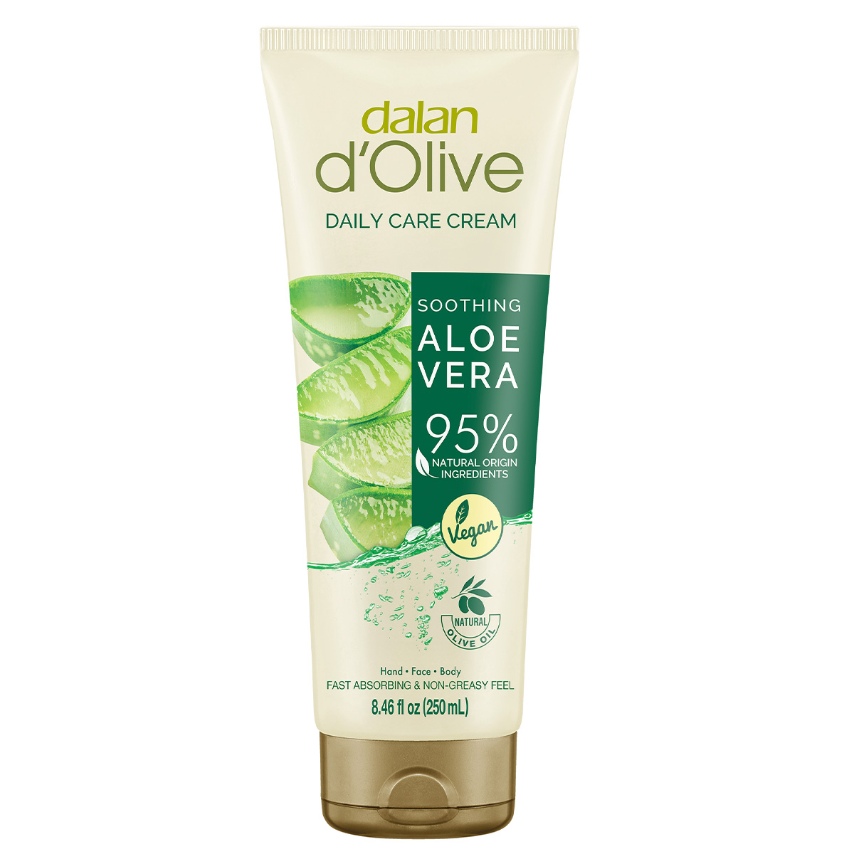 Dalan d Olive Hand & Body Cream - Aloe Vera 250ml