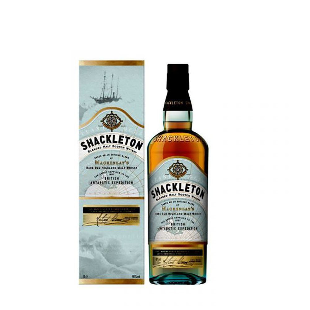 MacKinlays Shackleton Blended Malt 1 liter 40% vol. MacKinlays Shackleton Blended Malt 1 liter 40% vol.