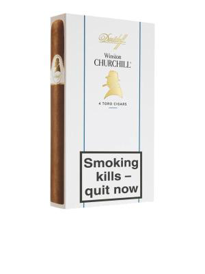 Davidoff Winston Churchill Toro 4pcs Davidoff Winston Churchill Toro 4pcs