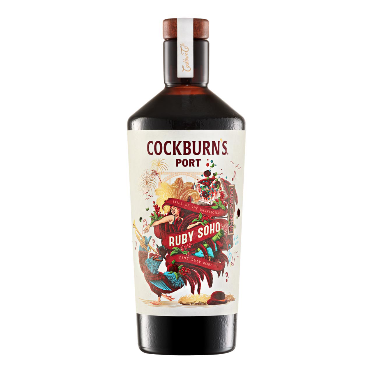 Cockburn's, Tails of the Unexpected, Ruby Soho 19%vol. 0,75 Liter Cockburn's, Tails of the Unexpected, Ruby Soho 19%vol. 0,75 Liter