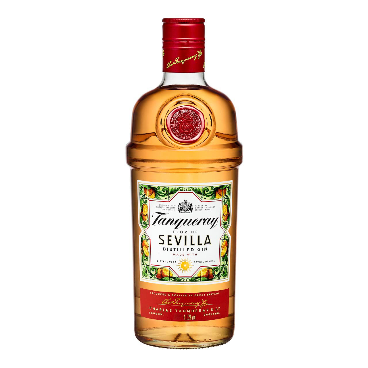 Tanqueray flor de Sevilla Gin 1 Liter 41,3%vol. Tanqueray flor de Sevilla Gin 1 Liter 41,3%vol.