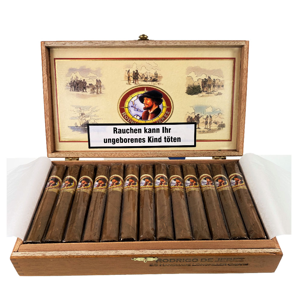 Rodrigo de Jerez Dominican Robusto (RED) 25er