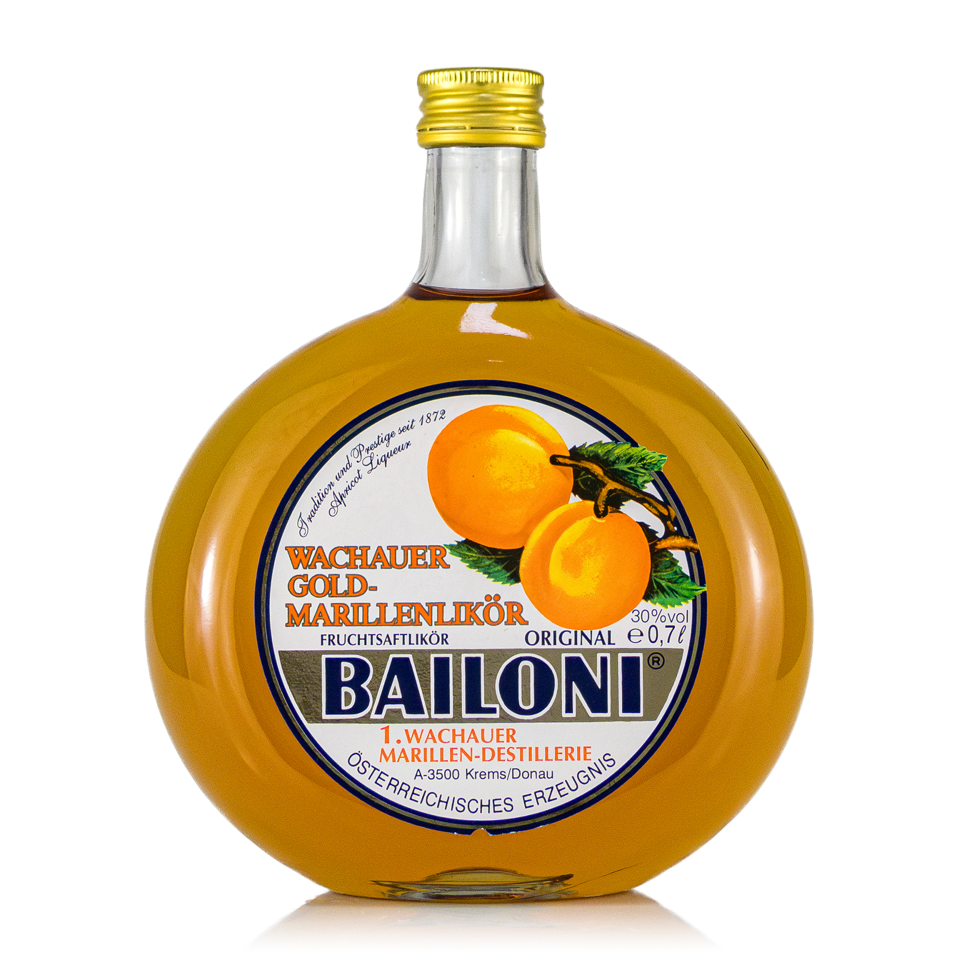 Bailoni Marillenlikör 30%vol. 0,7 Liter