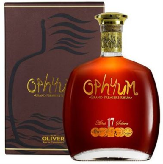Ophyum 17 Years Solera Grand Premiere Rum 40% 0.7 Litre