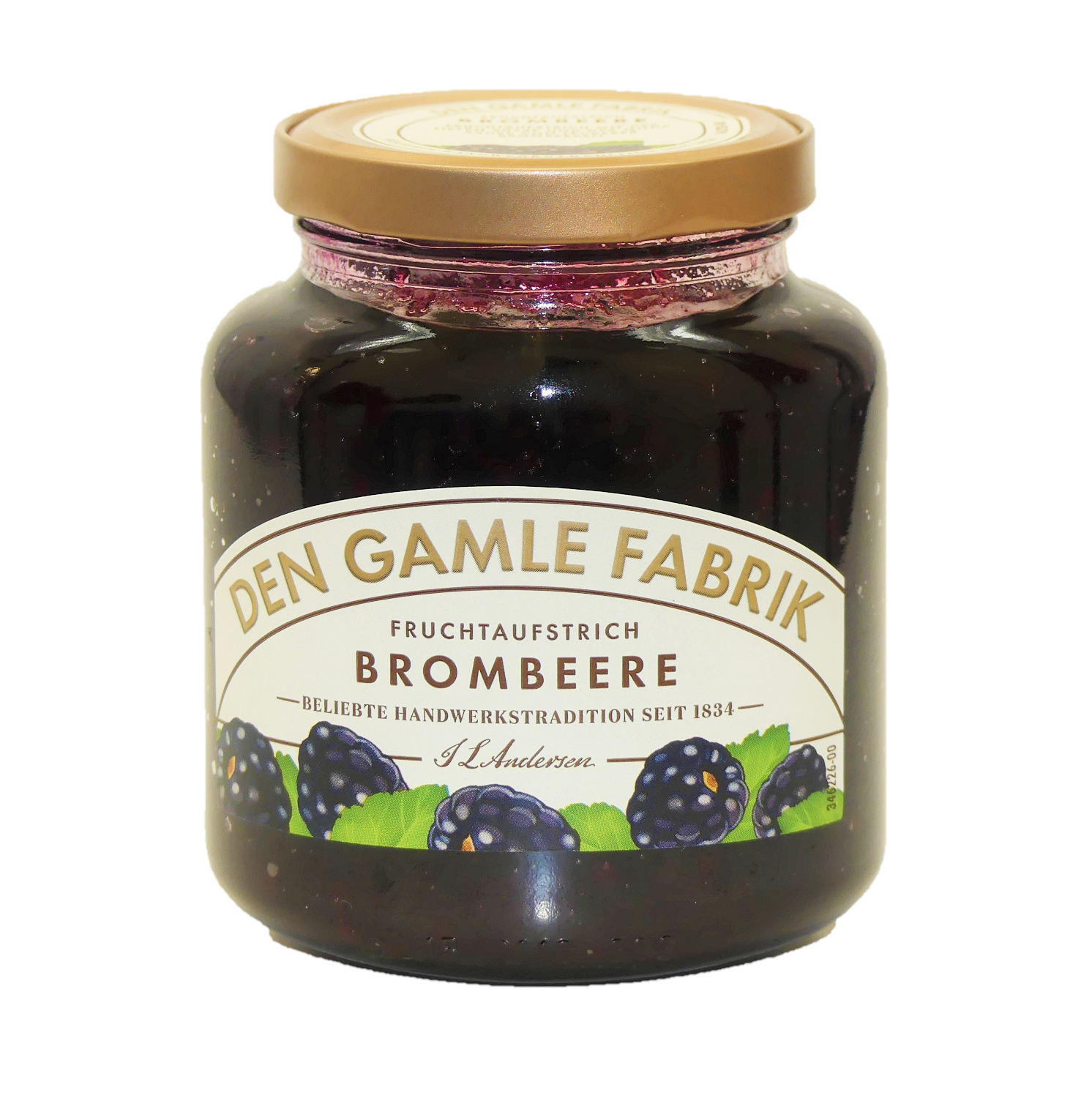 DEN GAMLE FABRIK Blackberry Fruit Spread 380g DEN GAMLE FABRIK Blackberry Fruit Spread 380g