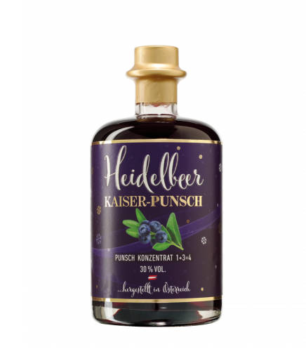 Prinz Blueberry Kaiser Punch 30%. 0.5 liter Prinz Blueberry Kaiser Punch 30%. 0.5 liter