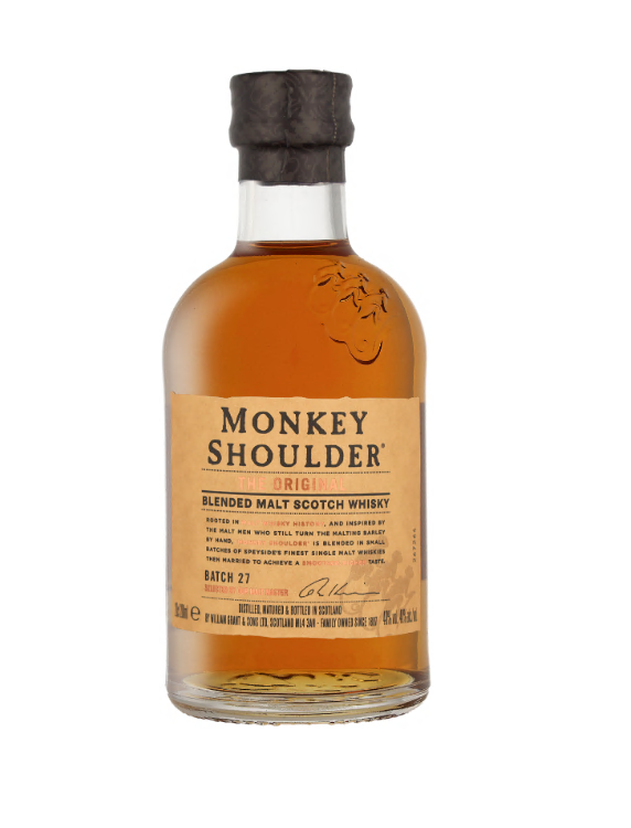 Monkey Shoulder Whisky 40%vol. 0,2 Liter