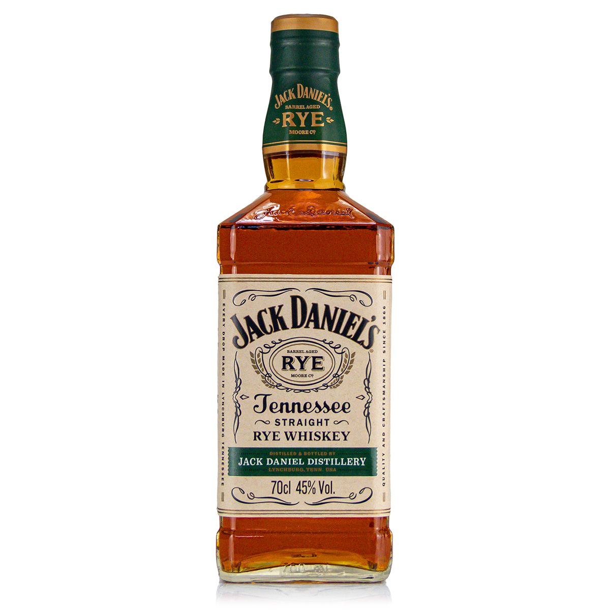 Jack Daniel's Tennessee Rye Whiskey 45% 0.7 Litre