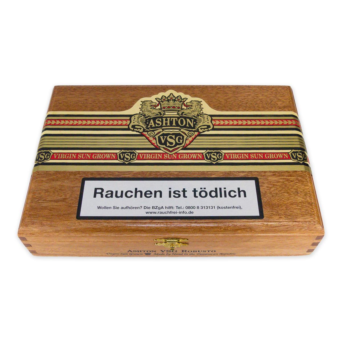 Ashton VSG Robusto Virgin Sun Grown 24er