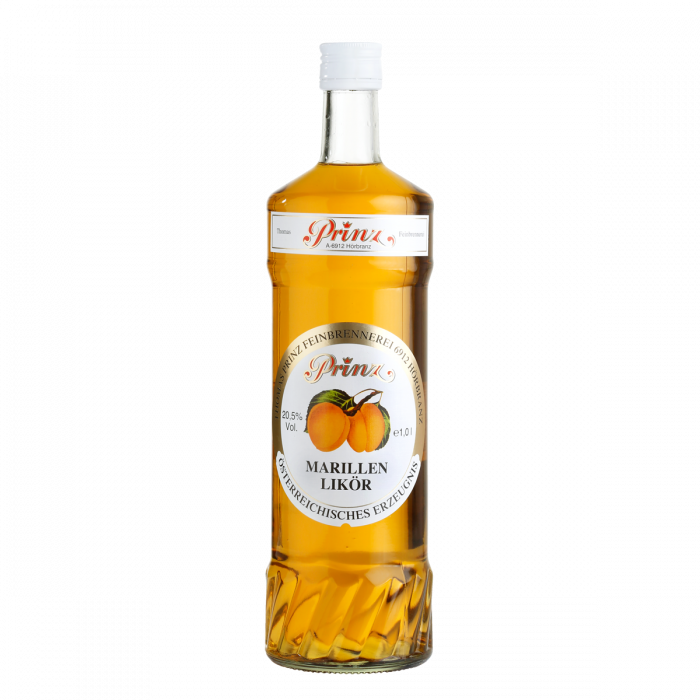 Prinz Apricot Liqueur 20.5%vol 1 liter