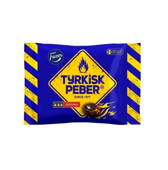 Fazer Tyrkisk Peber Lakritzbonbon Beutel 400g