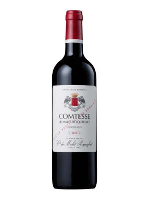 Comtesse de Malet Roquefort, red, dry, Bordeaux 13.5%vol. 0,75 Liter