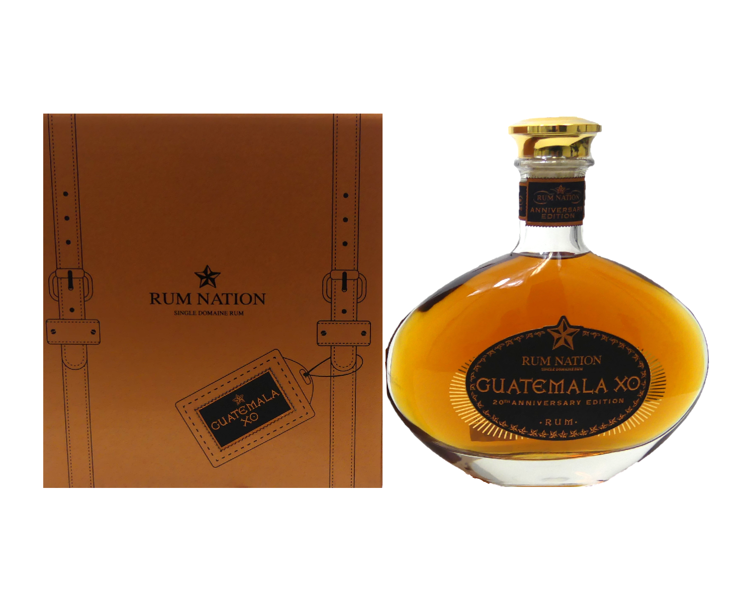 Rum Nation Guatemala XO 20th  Anniversary 40%vol. 0,7Liter Rum Nation Guatemala XO 20th  Anniversary 40%vol. 0,7Liter