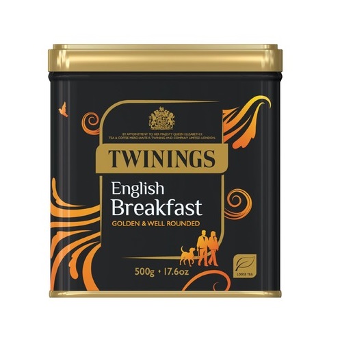 Twinings English Breakfast Bright 500g in Dosen