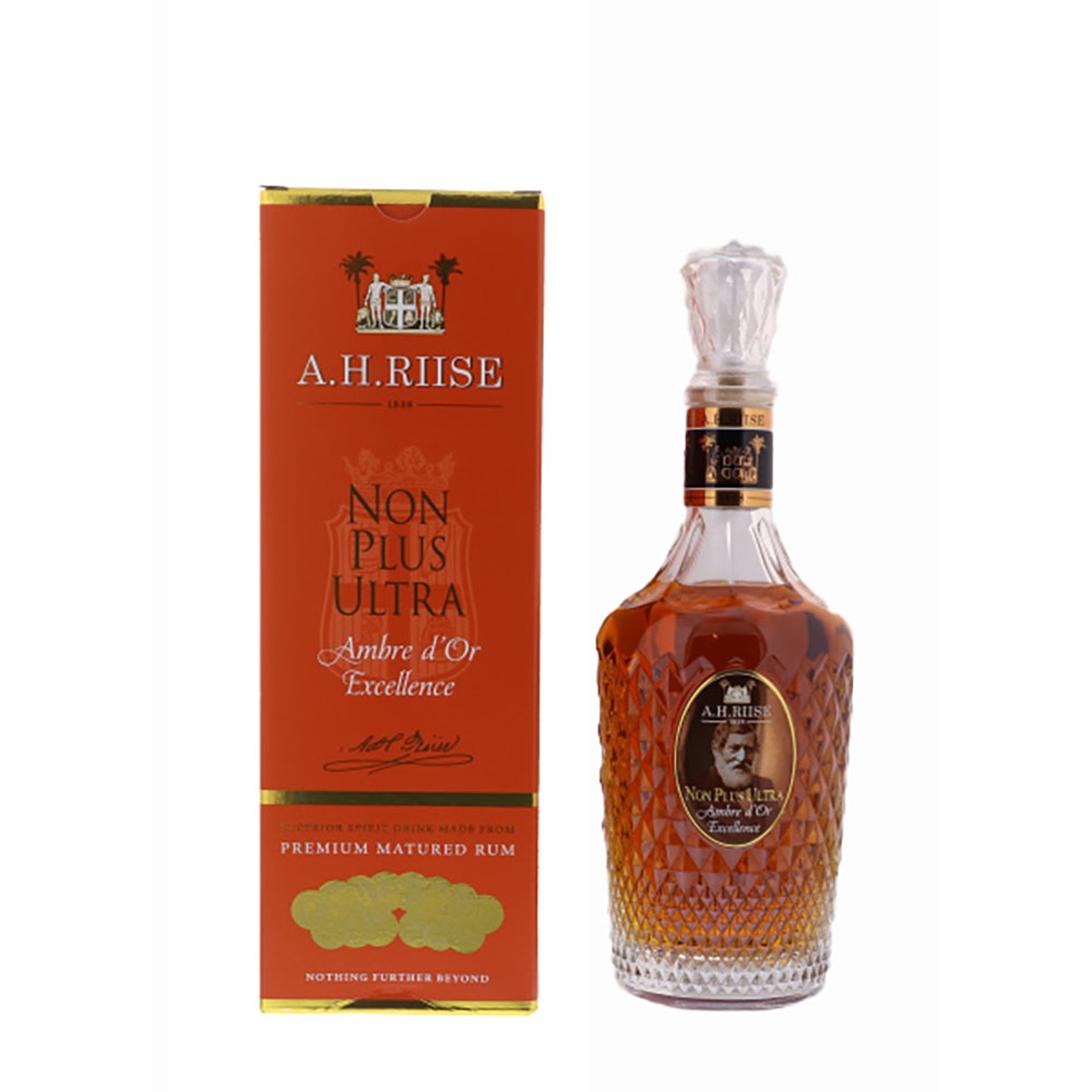 A.H.Riise Non Plus Ultra Ambre d'Or 42%vol. 0,7Liter A.H.Riise Non Plus Ultra Ambre d'Or 42%vol. 0,7Liter