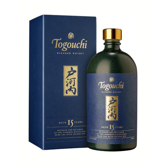 Togouchi 15 Jahre 43,8%vol. 0,7 Liter