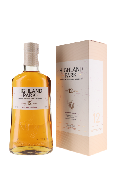 Highland Park 12 Years Spicy & Well-Rounded 40%vol. 0,7 Liter