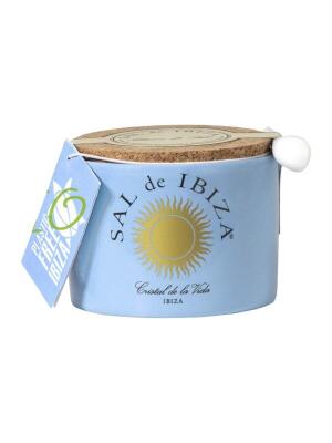 Sal de Ibiza – Fleur de Sal “MAR BLAU” with Black Garlic, Organic140g