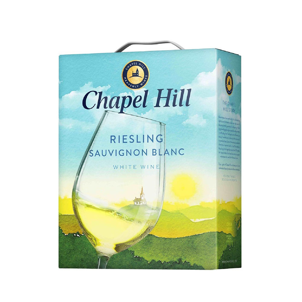 Chapel Hill Riesling Sauvignon white, sweet (Bag in Box) 3 Liter 11,5%vol. Chapel Hill Riesling Sauvignon white, sweet (Bag in Box) 3 Liter 11,5%vol.