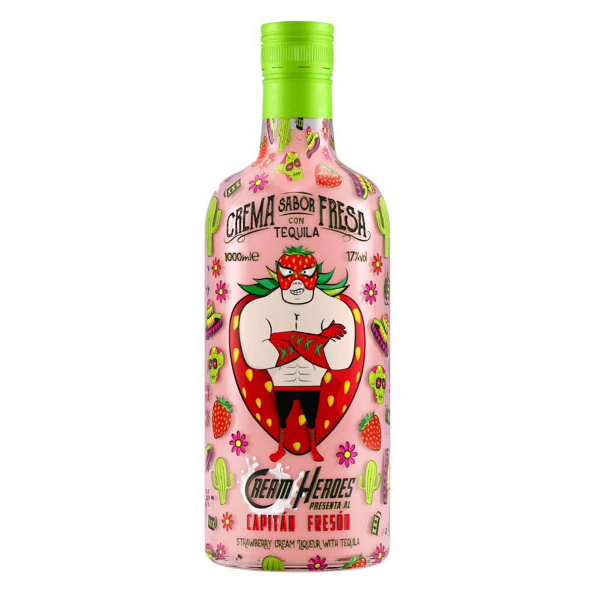 Cream Heros Strawberry 17%vol. 1 Liter