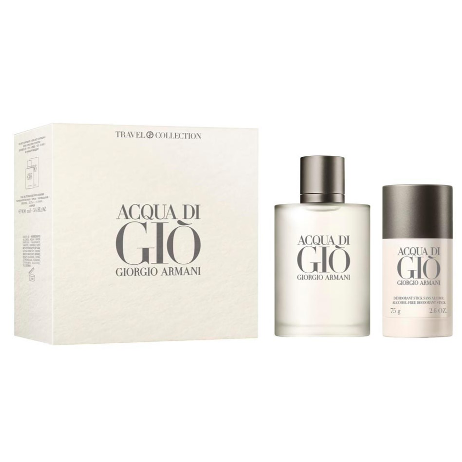 Armani Acqua di Gio Men Set Eau de Toilette 100ml + Deostick 75 ml Armani Acqua di Gio Men Set Eau de Toilette 100ml + Deostick 75 ml