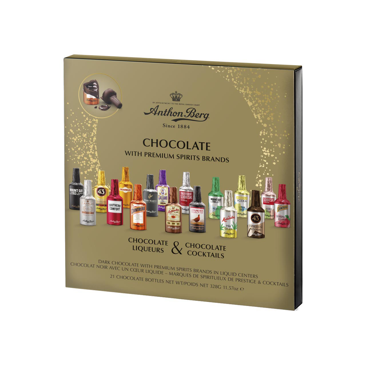 Anthon Berg Chocolate Liqueur Collection 21 pcs 328g