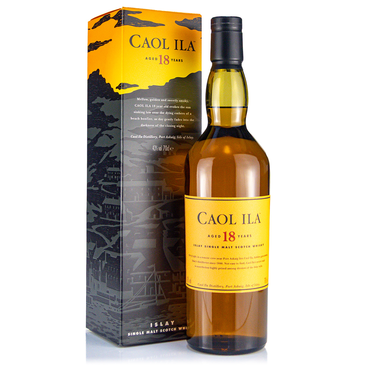 Caol Ila 18 Years 1 Liter 43%vol.