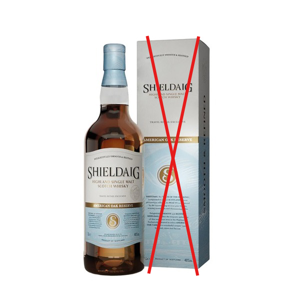 Special Item: Shieldaig American Oak Reserve 40%vol. 1 Liter