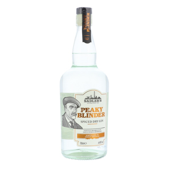 Peaky Blinder Spiced Sadler's Gin 40%vol. 0,7 Liter