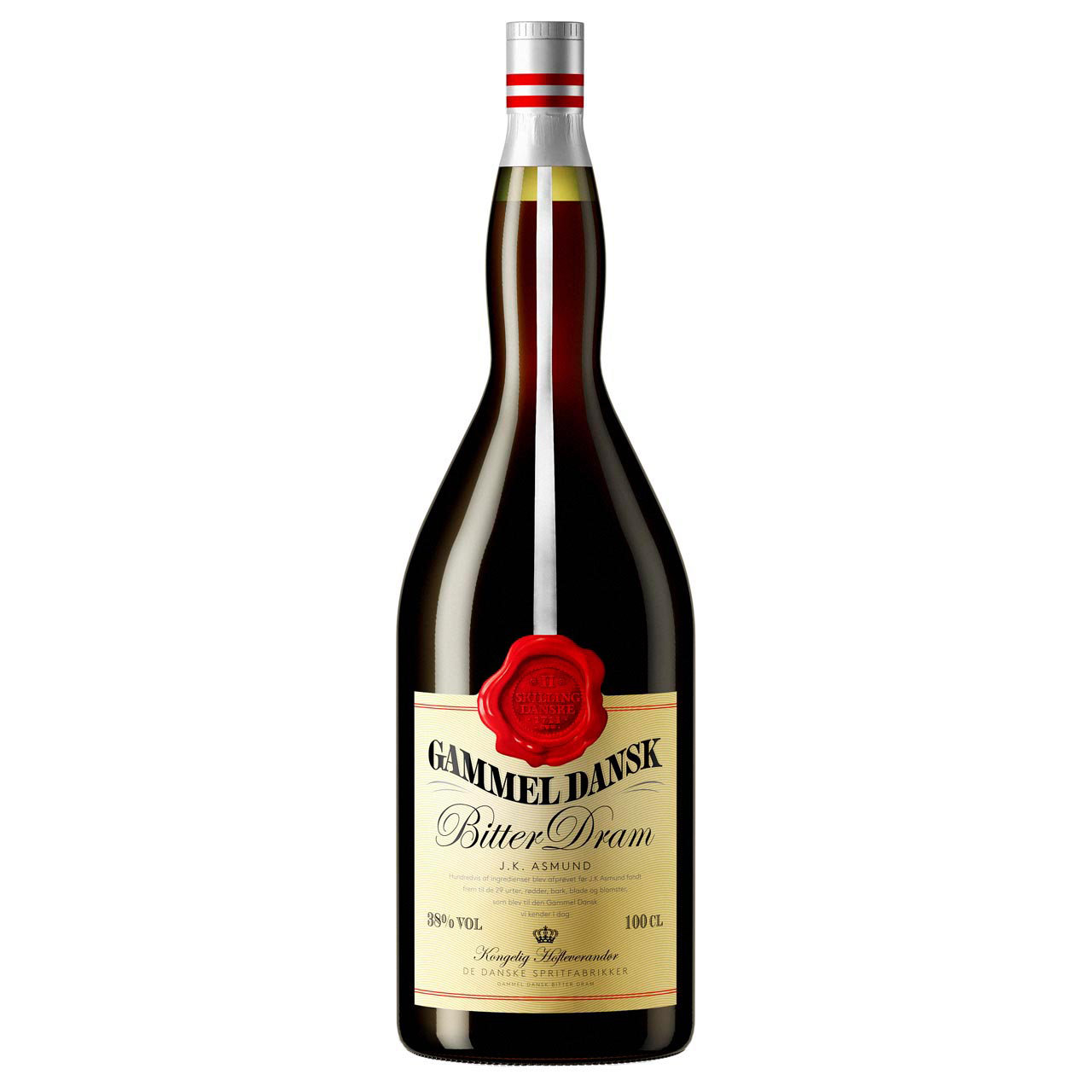 Gammel Dansk Bitter Dram 1 Liter 38%vol. Gammel Dansk Bitter Dram 1 Liter 38%vol.