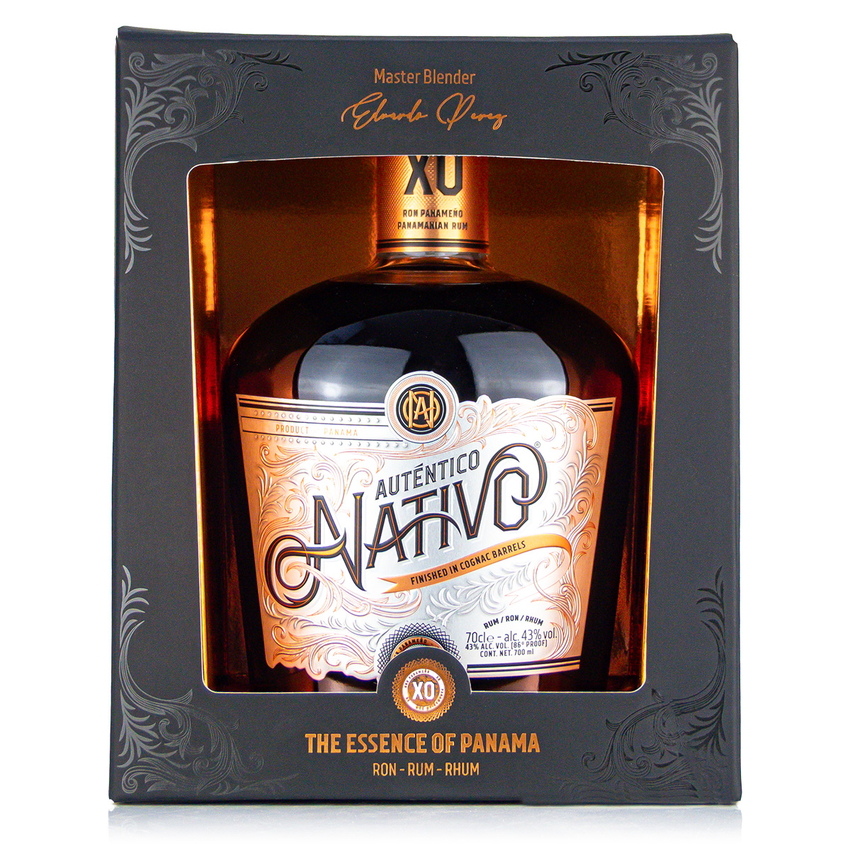 Autentico Nativo XO Rum 43% 0,7 Liter