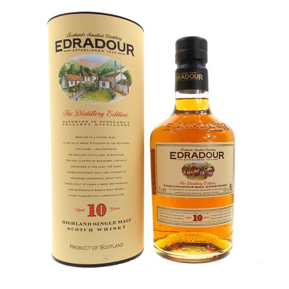 Edradour 10 Years 0.7 liters 40% vol. Edradour 10 Years 0.7 liters 40% vol.