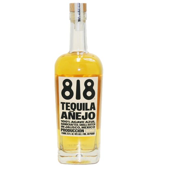 818 Tequila Anejo Agave Azul 40%vol 0,75 Liter