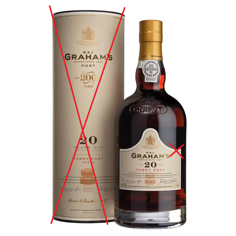 Graham's 20 Years Tawny Port 0,75 Liter 20%vol.