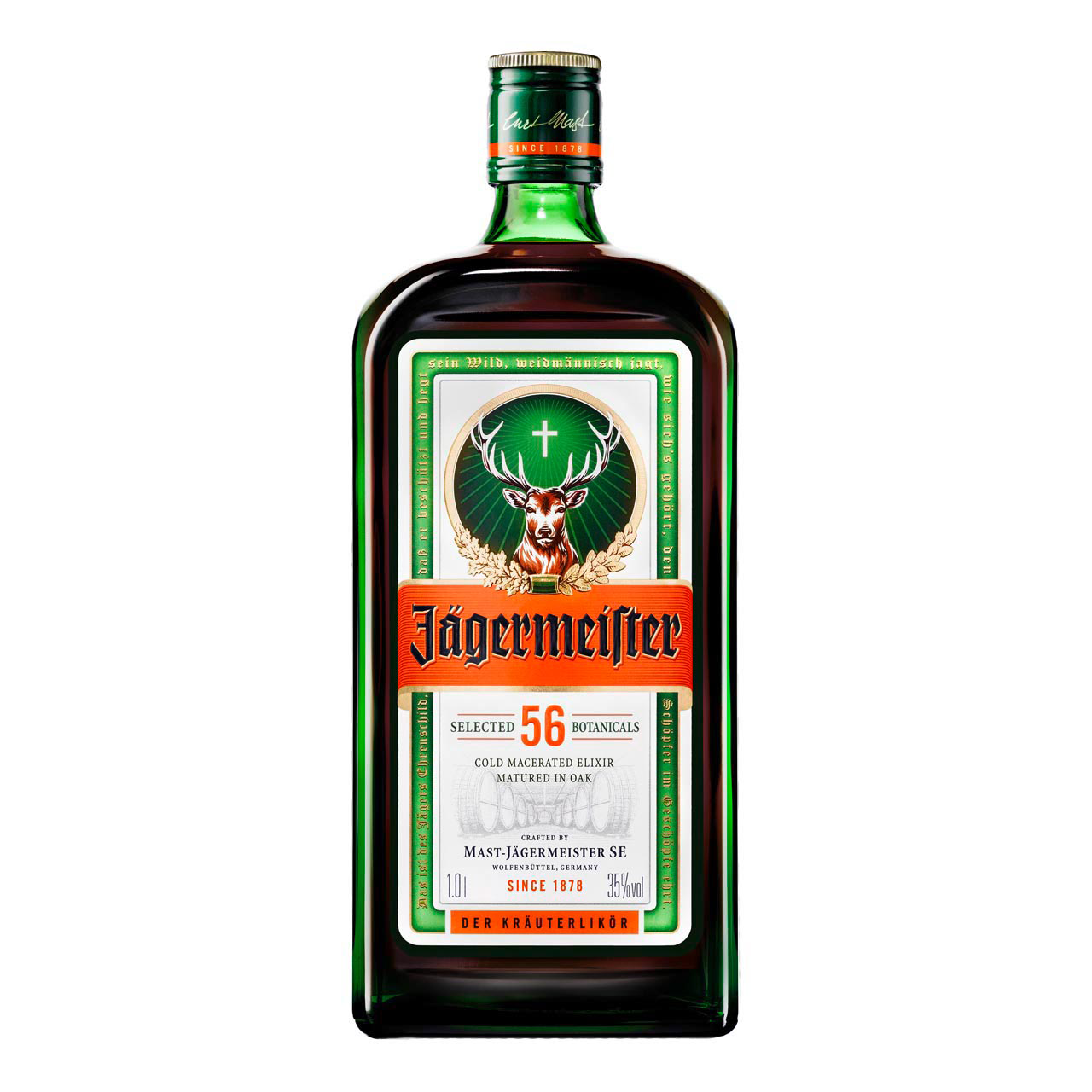 Jägermeister Herballiqueur 1 Liter 35%vol. Jägermeister Herballiqueur 1 Liter 35%vol.